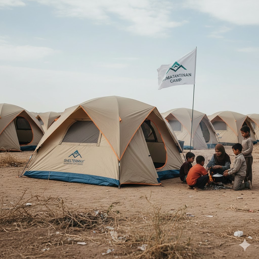 Family Camping Tent – 6 Persons (Humanitarian Grade)